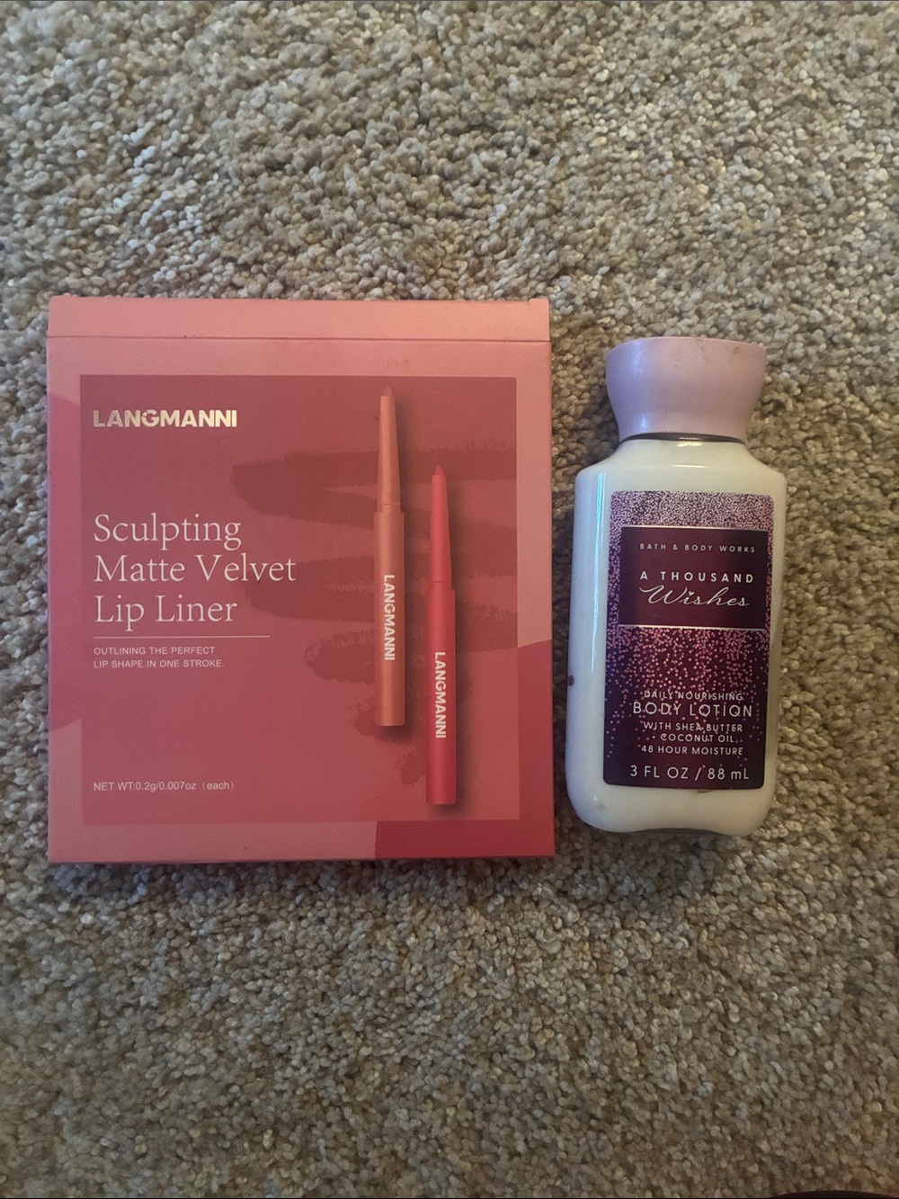 Sculpting Matte Velvet Lip Liner Set - Rose Pink